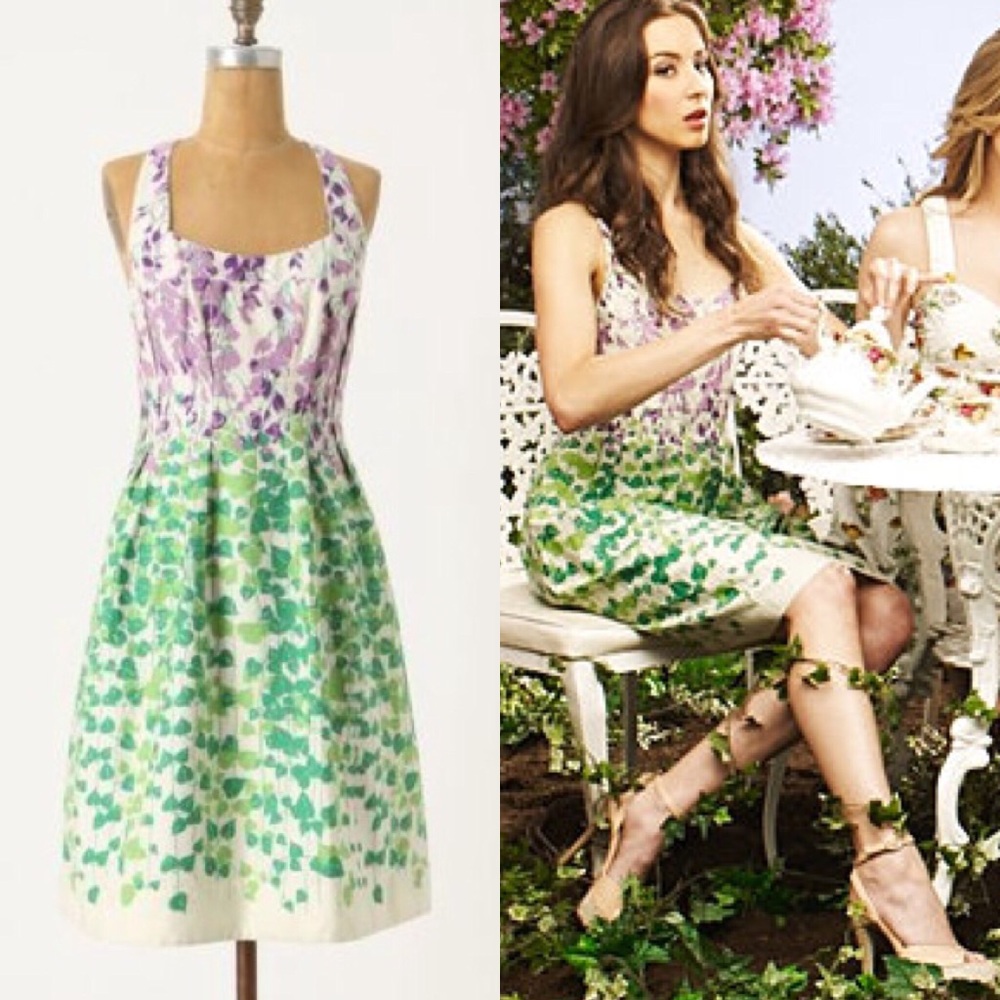 Anthropologie Maeve Wisteria Dress